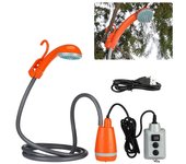 Ducha portátil para acampar, bomba de ducha para acampar al aire libre, cabezal de ducha recargable para acampar, senderismo y viajar