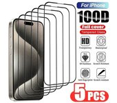 5 protectores de pantalla de cristal para iPhone 13, 11, 12, 14 Pro Max, Mini, 8 Plus, iPhone 15, PRO, XS MAX, X, XR, cobertura completa. iphone 11 puro