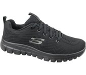 Skechers Graceful Get Connected 12615-BBK, Mujeres, Zapatillas, black 40 negro