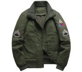 Chaqueta de invierno para hombre, abrigo informal grueso de algodón apilado, abrigo para hombre M