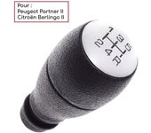 POMMEAU DE VITESSE GRIS CLARO ( 5 VITESAS ) anterior para CITROEN BERLINGO II (DESDE 2002) &; PEUGEOT PARTNER 2 (DESDE 2002)