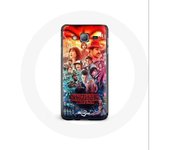 Coque pour Samsung Galaxy A3 Stranger Things Teaser Saison 4 Affiche Personnages Art