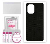 apgo Protective Skin Sticker for the back compatible with HTC WildFire E Plus, Wrap Film, Foil, Vinyl - Pattern Matrix