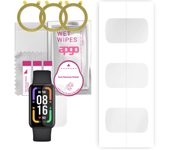3 protectores de pantalla de hidrogel apgo para Xiaomi Redmi Smart Band Pro, película de hidrogel, con capa de posicionamiento de fácil instalación