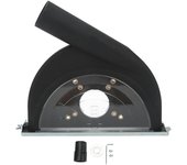 Cubierta antipolvo de PVC resistente al desgaste para amoladora angular, para hojas de sierra de corte en seco de 150 y 156 mm.
