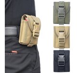 Riñonera táctica con correas para deportes de caza al aire libre, carteras, riñonera, bolsa para herramientas de caza, riñonera negro