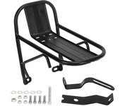 Portaequipajes de aleación de aluminio para bicicleta, portaequipajes delantero para bicicleta de montaña, para ciclismo