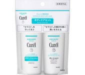 KAO Curel Body wash & lotion mini set 90ml (Quasi drug) Body Care Curel Apply a moderate amount of body wash (2-3 pumps) to a damp towel or sponge, la