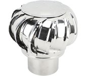 Sombrerete de Chimenea Acero Inoxidable Giratorio Antipolvo Impermeable a la Lluvia a Prueba de Animales Sombrerete de Chimenea para