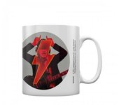 Taza AC/DC Pwr Up Angus Young One Size blanco/negro