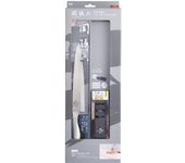 Afilador de cuchillos Kai KAI Seki Magoroku Takuso, cuchillo para sashimi de 210 mm, afilador de cerámica de diamante de un solo filo, juego de 2 piezas, apto para lavavajillas, fabricado en Japón plata