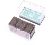 Juguete infantil de alta calidad con cierres de seguridad para coche a escala 1/64, caja de almacenamiento con ABS para exhibición. A2
