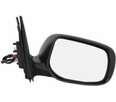 Espejo retrovisor eléctrico de 3 pines, color negro, ajuste libre, repuesto para Toyota.