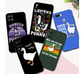 Funda de TPU negra para OPPO Reno 6 5 3 4 4Z 4F SE 5F 5Z PRO PLUS lite 6 6z 4G 5G Forma de pato de ganso sin título OPPO Reno3 Global