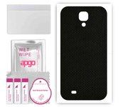 apgo Protective Skin Sticker for the back compatible with Samsung Galaxy S4 Active i9295, Wrap Film, Foil, Vinyl - Pattern Matrix