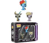 My Little Pony Discord Rainbow Dash Derpy Pocket Pop lata de 3 unidades