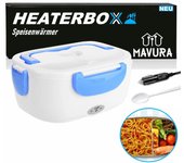 HEATHERBOX Caja Calentadora de Comida Caja Calentadora Calentadora Fiambrera Tartera Eléctrica 12v