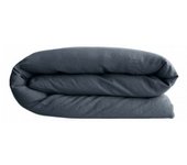 Housse de couette Palace 100% coton teint lavé Vent du sud - Palace Granit - Housse de couette 140 x 200 cm