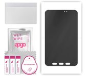 apgo Hydrogel Privacy Matte Screen Protector for Samsung Galaxy Tab Active 2, Anti Spy, Hydrogel Film, Flexible, Soft TPU with positioning layer easy