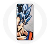 Coque Samsung Galaxy A21S Anime Dragon Ball Goku Cheveux bleu
