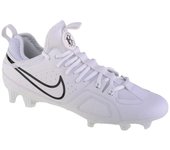 Nike Huarache 9 Varsity Lax FG, Zapatos de fútbol blancos para hombre 40 blanco