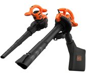 aspirador/soplador triturador 2.600w beblv260-qs black+decker