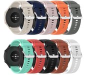 Correa de silicona de 22mm para reloj inteligente Imilab KW66 YAMAY SW022, repuesto de correa de reloj para Xiaomi Watch S2 S1 Color 2 negro