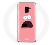 Coque pour Samsung Galaxy A8 Plus Patrick Étoile Bob l'éponge rose