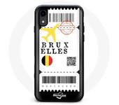 Coque iphone X billet d'avion bruxelles