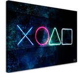 Cuadros en Lienzo Consola de juegos 60x40 púrpura