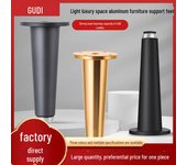 Soporte de patas de muebles de aleación de aluminio para sofá, mesa, mueble de TV y mueble de baño.