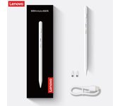 Lápiz óptico universal Lenovo BP17BL. Para tableta Android iOS para iPad Touch Pen. Lápiz condensador activo con BT blanco