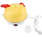 Hervidor de huevos eléctrico multifuncional de plástico con forma de pollito, para desayuno, cocina y cazador furtivo.