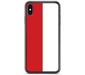 Funda iPhone - Mónaco - Drapeau - Souple - Multicolor - Compatible iPhone XS Max