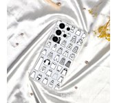 Cubierta protectora anticaída de lente completa con pintura de expresión personalizada para teléfono móvil Samsung S23A55. Samsung S21PLUS transparente