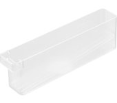 Mini refrigerador para bebidas Yamazaki Jitsugyo, color blanco, ancho 5,5 x profundidad 31,2 x alto 9,2 cm, bandeja de almacenamiento para refrigerador tipo torre 1444