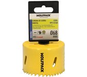 Corona Sierra BiMetal Ø 68 mm. Templado Termico, Base Reforzada. Corona Madera, Broca Agujeros Madera, Acero, Hierro, Plasticos
