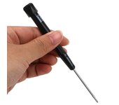 Destornillador de precisión Phillips de 2,0 mm con mango de plástico PH00-50 8800C Herramienta de reparación manual negro