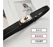 Cinturón fino de cuero de H para mujer, cinturón con cierre para abrigo, traje de verano, decoración con ribete de cintura para falda, cinturón versátil 105cm negro