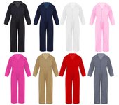 Mono de manga larga con cuello vuelto para niños, mono tipo cargo, disfraz de Halloween 11-12 Years rojo