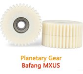 Engranaje del Motor del cubo del engranaje 36T, engranajes 36T que llevan la pieza de la bicicleta eléctrica de 8mm para el Motor Bafang 1pc
