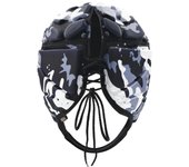 Casco de portero ajustable Casco de portero deportivo de fútbol y rugby negro