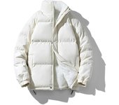 Chaqueta acolchada de algodón para hombre, Nueva Juventud de invierno, tendencia Neutral, cuello levantado, informal, más Cachemira, cálida, para parejas S