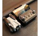 Nuevo Z908Max Drone Motor sin escobillas Profesional ESC Fotografía aérea FPV Evitación de obstáculos Quadcopter Posicionamiento Control remoto Juguete 1 battery gris