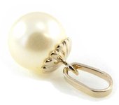 Les Trésors De Lily [A0379] - Colgante de perlas bañadas en oro oro