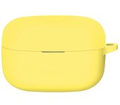 Estuche para Auriculares Estuche para Sony LinkBuds S Silicona Cubierta Protectora Simple con Mosquetón Cubierta Elegante para Link Buds S Estuche para Prevención de Arañazos amarillo
