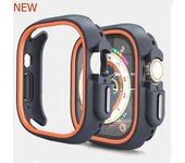 Para Apple Watch Ultra 49mm 44mm 45mm funda protectora de TPU fundas de parachoques de silicona carcasa para iWatch Series 8 7 6 se 5 4 44mm