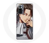 Coque pour Xiaomi Redmi Note 10 Pro Attaque des Titans Levi Ackerman Manga
