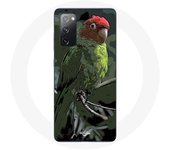 Coque pour Samsung Galaxy S20 FE Pionus Perroquet Rouge Vert