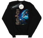 Harry Potter Mens Smiles At Hogwarts Sweatshirt L negro